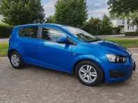 Gebraucht Chevrolet Aveo 101 PS (74 kW) 2012 Blau Kleinwagen