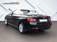 Gebraucht BMW 218 136 PS (100 kW) 2015 Schwarz ii Cabrio