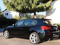 Gebraucht BMW 118 Sport Line 136 PS (100 kW) 2018 Schwarz Kleinwagen
