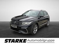 Gebraucht VW Tiguan R-line 150 PS (110 kW) 2022 Schwarz (deep black perleffekt) SUV