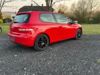 Gebraucht VW Golf VI 80 PS (58 kW) 2009 Rot Kleinwagen