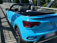 Gebraucht VW T-Roc Cabriolet 150 PS (110 kW) 2022 Blau Cabrio