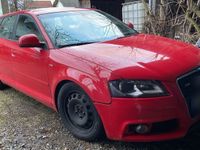 gebraucht Audi A3 S line rot