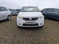 Gebraucht Dacia Sandero 75 PS (55 kW) 2012 Weiß Kleinwagen
