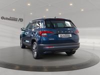 Gebraucht Skoda Karoq Clever 150 PS (110 kW) 2021 Lavablau met. SUV