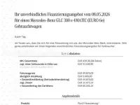 Gebraucht Mercedes GLC300e Avantgarde 313 PS (230 kW) 2024 Obsidianschwarz  lack SUV