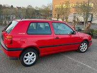 Gebraucht VW Golf III 75 PS (55 kW) 1996 Rot Kleinwagen