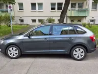 Gebraucht Skoda Rapid Ambition 90 PS (66 kW) 2015 Grau Kleinwagen