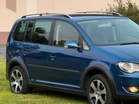 Gebraucht VW Touran Cross 105 PS (77 kW) 2007 Blau Van / Kleinbus