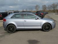 Gebraucht Audi A3 Attraction 102 PS (75 kW) 2007 Silber Kleinwagen