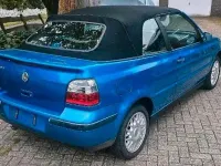 Gebraucht VW Golf 101 PS (74 kW) 2000 Blau Cabrio