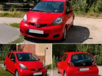 Gebraucht Toyota Aygo 68 PS (50 kW) 2008 Rot Kleinwagen