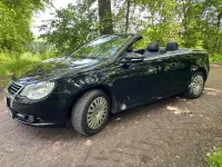 Gebraucht VW Eos 122 PS (89 kW) 2009 Schwarz Cabrio
