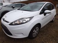 Gebraucht Ford Fiesta Trend 60 PS (44 kW) 2011 Weiß Kleinwagen