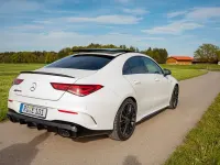 Gebraucht Mercedes CLA35 AMG AMG 306 PS (225 kW) 2019 Weiß Coupé