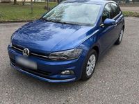 Gebraucht VW Polo Highline 95 PS (69 kW) 2020 Blau Kleinwagen