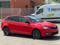 Gebraucht Skoda Rapid Style 90 PS (66 kW) 2015 Rot Kleinwagen
