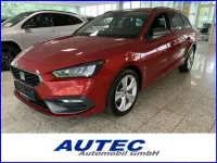 Używany Seat Leon Beats 150 KM (110 kW) 2022 Czerwony Kombi