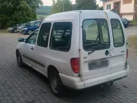 Gebraucht VW Caddy 68 PS (50 kW) 2002 Weiß Van / Kleinbus