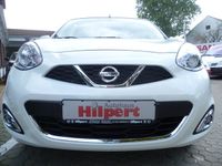 Gebraucht Nissan Micra Acenta 80 PS (58 kW) 2016 Weiß metallic Kleinwagen
