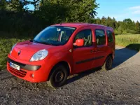 Gebraucht Renault Kangoo 87 PS (63 kW) 2010 Rot Limousine