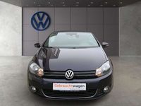 gebraucht VW Golf Cabriolet 1.4 TSI DSG Cup Sitzheizung Leichtmetallfelgen GRA GoCa 1,4L TL 90 TSID7F