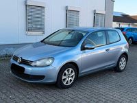 Gebraucht VW Golf VI Trendline 80 PS (58 kW) 2009 Blau Kleinwagen