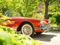 Używany Chevrolet Corvette 233 KM (171 kW) 1960 Czerwony Kabriolet