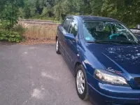 Gebraucht Opel Astra 105 PS (77 kW) 2003 Blau Limousine