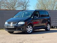 Gebraucht VW Touran 105 PS (77 kW) 2006 Schwarz Van / Kleinbus