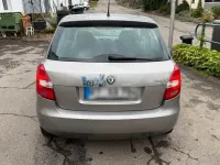 Gebraucht Skoda Fabia 44 PS (32 kW) 2010 Grau Kleinwagen