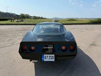 Usata Corvette C3 207 CV (152 kW) 1981 Nero Cabrio