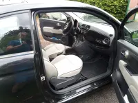Gebraucht Fiat 500 Lounge 86 PS (63 kW) 2011 Schwarz Kleinwagen