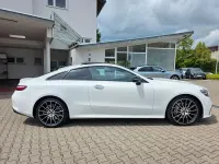 Gebraucht Mercedes E450 AMG line 367 PS (269 kW) 2022 Polarweiss  unilack Coupé