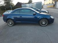 Second-hand VW Eos 120 CP (88 kW) 2008 Albastru Cabrio