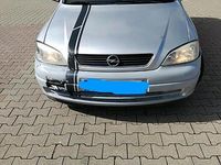 Gebraucht Opel Astra 2002 Silber Kombi