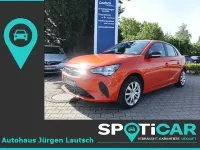 Usata Opel Corsa-e Edition 100 kW (136 CV) 2022 Arancione Utilitaria