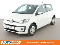 Gebraucht VW up! move up! 60 PS (44 kW) 2017 Weiß Kleinwagen