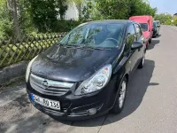 Gebraucht Opel Corsa Edition 90 PS (66 kW) 2009 Schwarz Kleinwagen