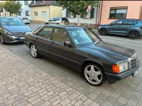 Gebraucht Mercedes 190 1988 Schwarz Limousine