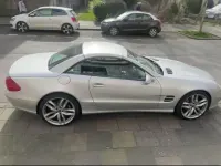 Gebraucht Mercedes SL350 245 PS (180 kW) 2003 Silber Cabrio