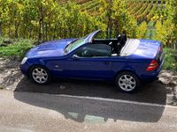 Gebraucht Mercedes SLK230 193 PS (141 kW) 2000 Blau Cabrio