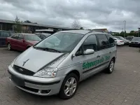 Gebraucht Ford Galaxy 116 PS (85 kW) 2003 Silber Van / Kleinbus
