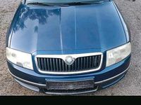Gebraucht Skoda Superb 163 PS (119 kW) 2007 Blau Limousine