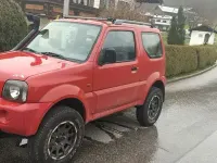 Używany Suzuki Jimny 80 KM (58 kW) 2000 Czerwony SUV
