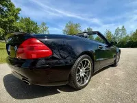 Gebraucht Mercedes SL500 306 PS (225 kW) 2004 Schwarz Cabrio