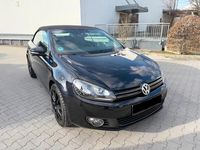 Gebraucht VW Golf Cabriolet 105 PS (77 kW) 2012 Schwarz Cabrio