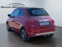 gebraucht Fiat 500C Red 1.0 Apple CarPlay Android Auto Klimaaut