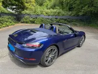 Gebraucht Porsche Boxster 299 PS (219 kW) 2023 Blau Cabrio