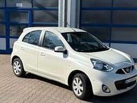 Gebraucht Nissan Micra Acenta 80 PS (58 kW) 2014 Weiß Kleinwagen
